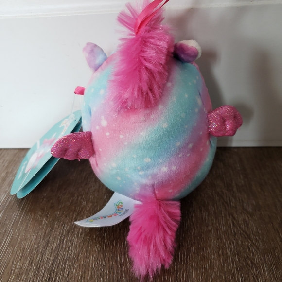 Squishmallows Plush Pegasus Faisah Stuffed Animal Ornament Toy NEW with Tags NWT - Picture 4 of 11